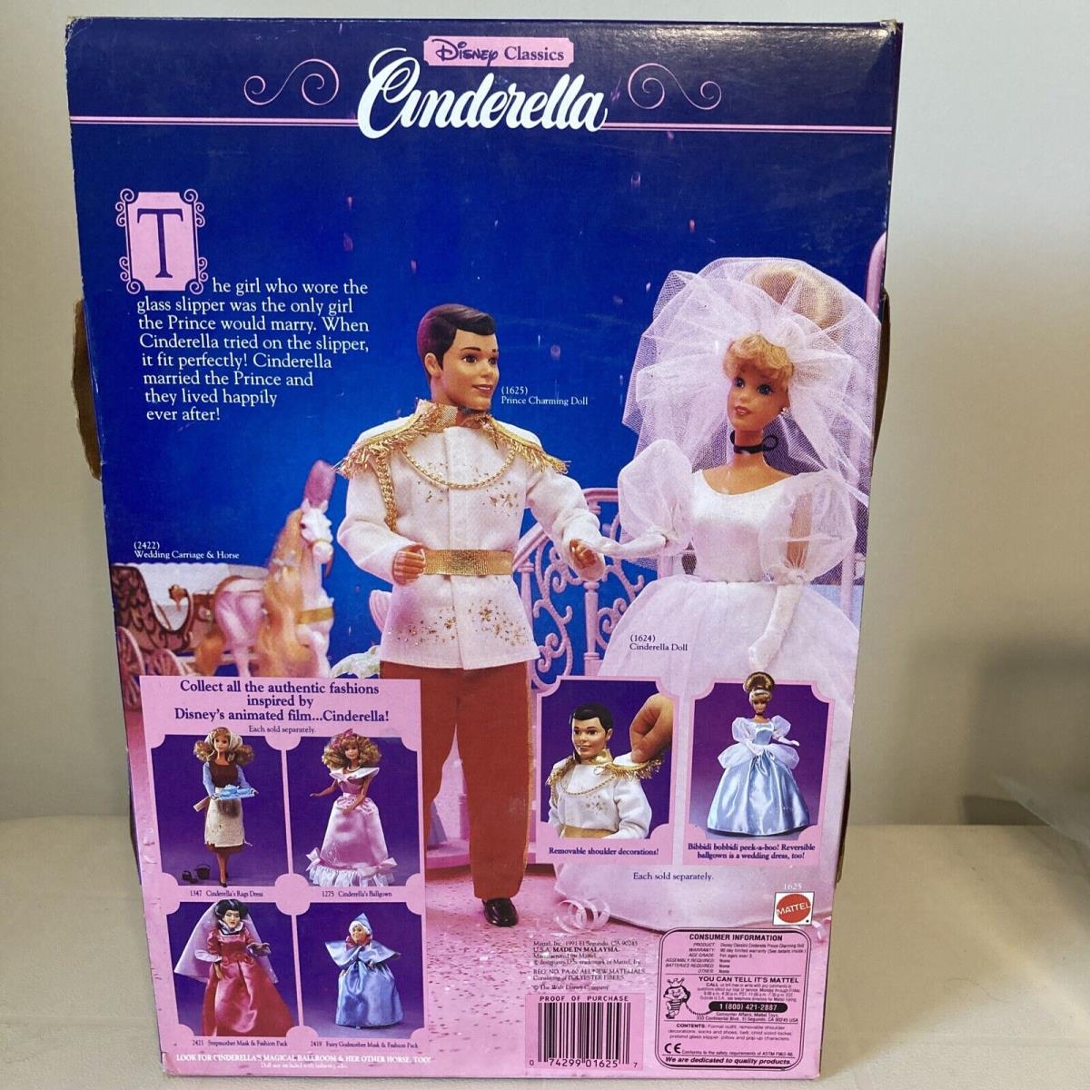 Barbie Prince Charming 1991 Mattel Disney Cinderella