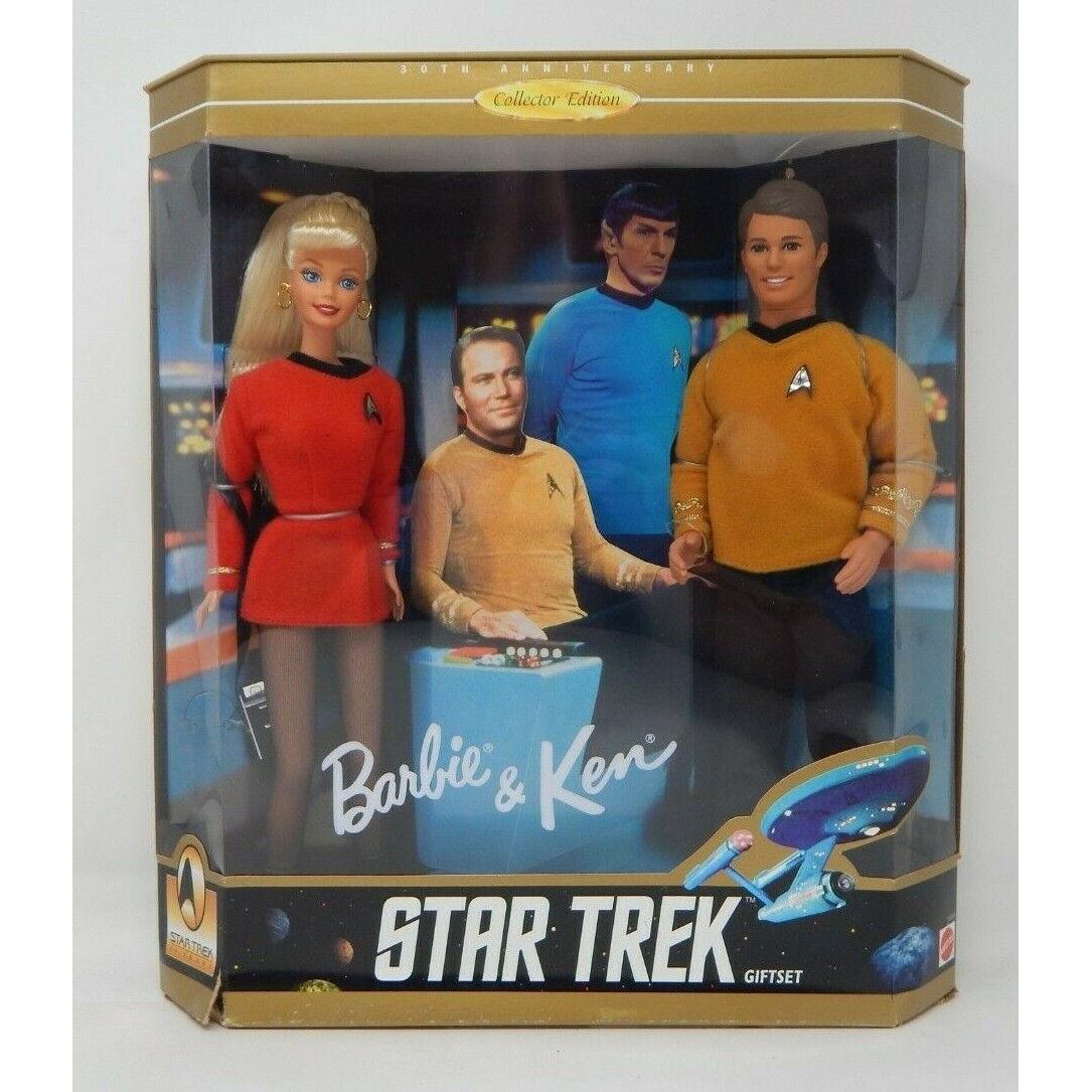 Barbie and Ken Star Trek Gift Set Mattel