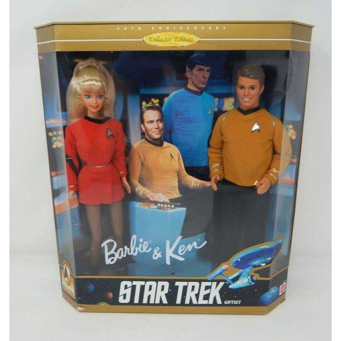 Barbie and Ken Star Trek Gift Set Mattel