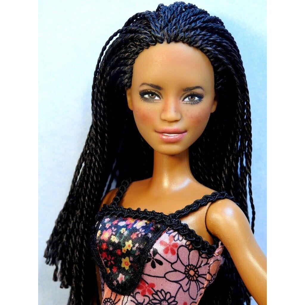 Barbie Doll Ooak Custom AA Fashionista Repaint Janine