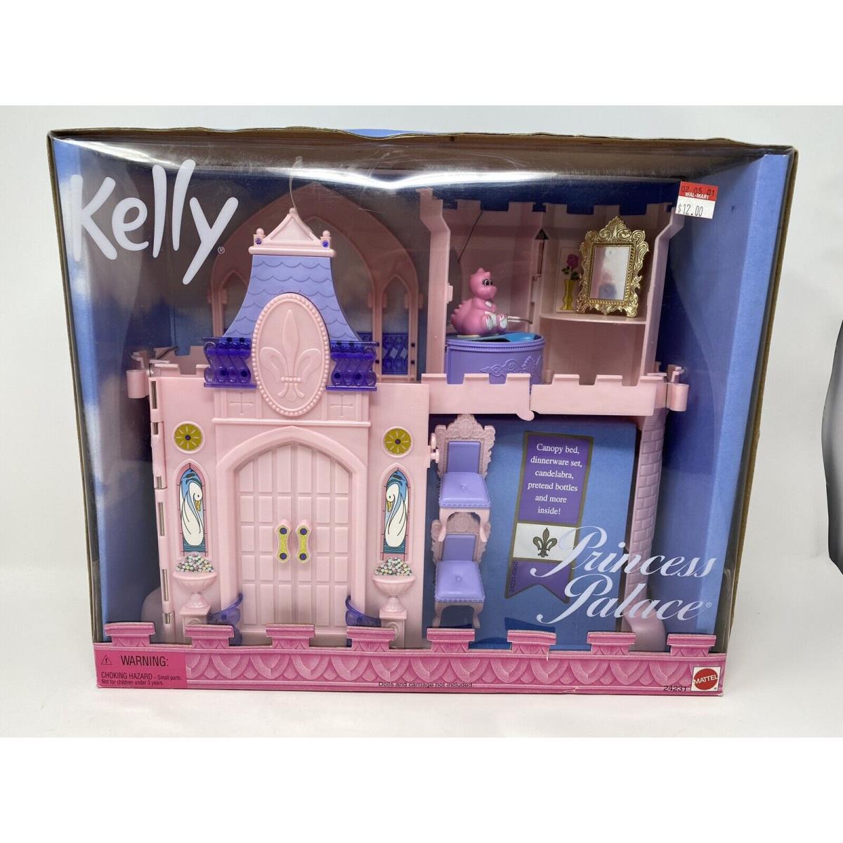 Kelly Kingdom Pink Princess Palace Castle Play Set 24231 1999 Barbie Mattel