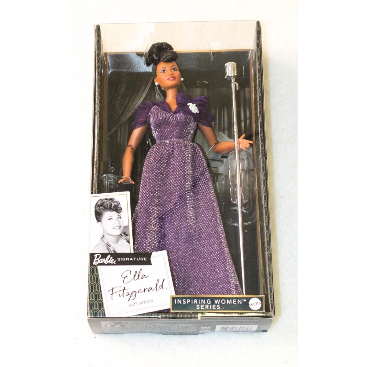 Barbie Signature Ella Fitzgerald Inspiring Women Series Mattel Nrfb