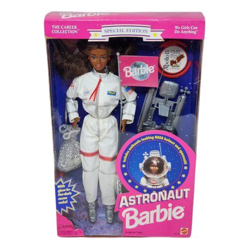 Vintage 1994 Mattel Astronaut Barbie African American 12150 IN Box