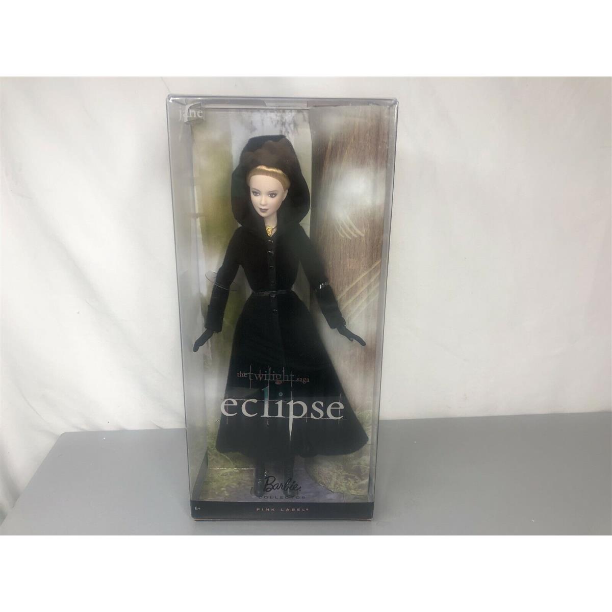 The Twilight Saga Eclipse Jane Barbie Doll Pink Label Collection Vampire