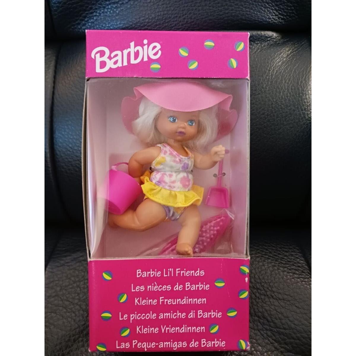 Barbie Li`l Friends 4 Doll Rare European Import 1993 Mattel Blonde France