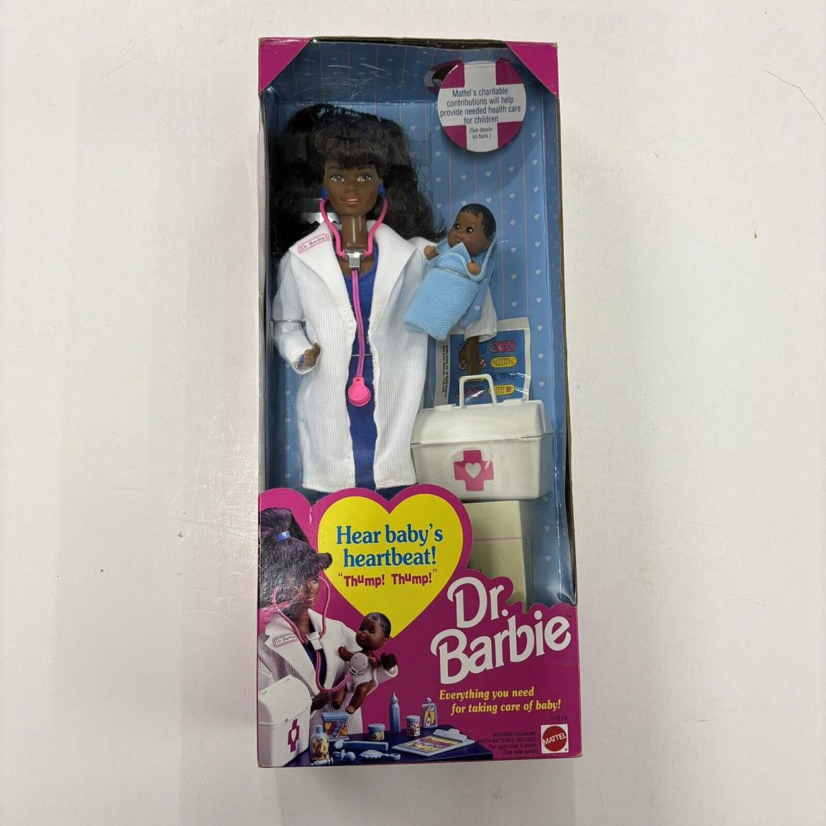 1993 DR Barbie Shani African American AA w/ Heartbeat Sound Mattel 11814 Nrfb