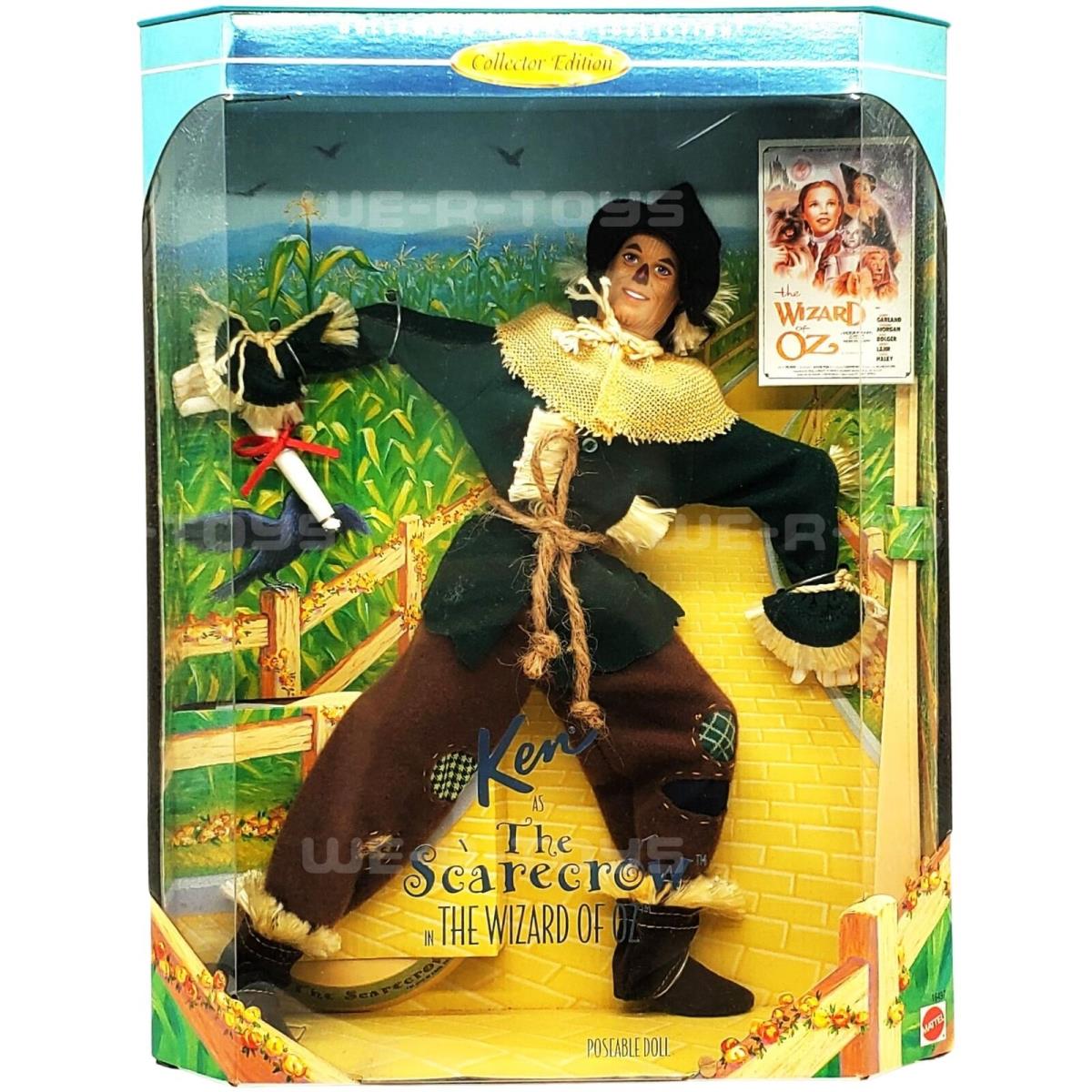 Ken as The Scarecrow Barbie Doll Hollywood Legends The Wizard of Oz 1996 Mattel