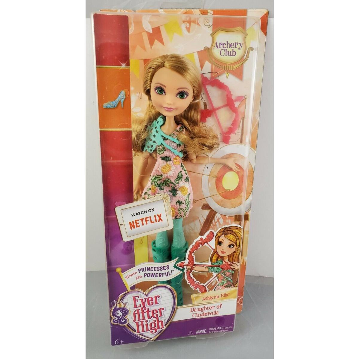 Ever After High Doll Ashlynn Ella Archery Club Daughter of Cinderella