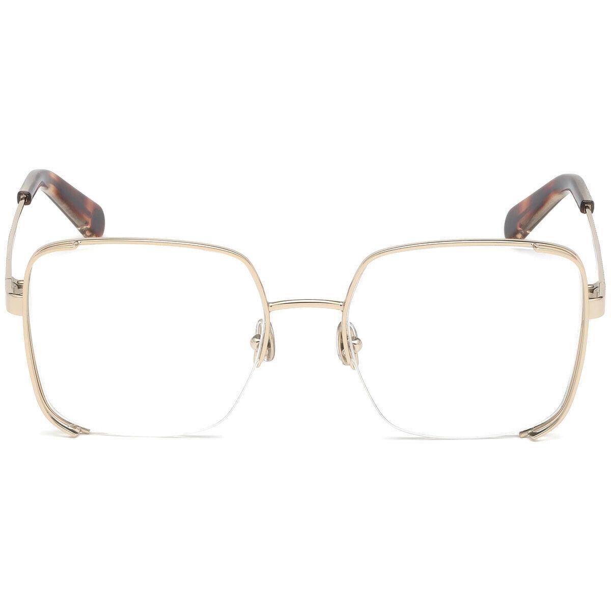 Roberto Cavalli RC 5085 Gold 32A Semi Rim Metal Eyeglasses Frame 53-18-140 Italy