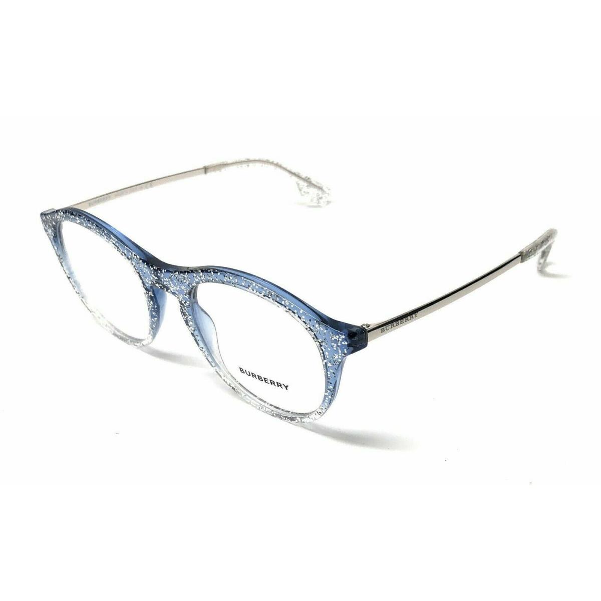 Burberry BE2287 3772 Glitter/blue Women Square Eyeglasses Frame 48-19