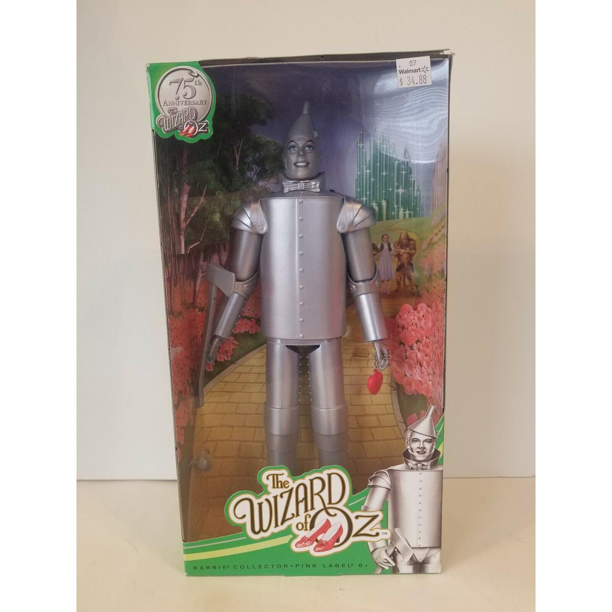 Barbie The Wizard Of Oz 75th Anniversary Tinman Tin Man Ken Pink Label 2013