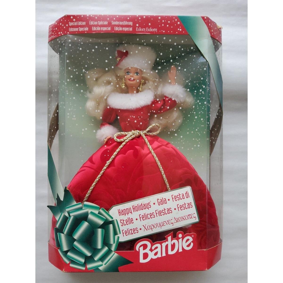 Happy Holidays Special Edition Barbie Doll Mattel 12432 - Doll Eye: Varies