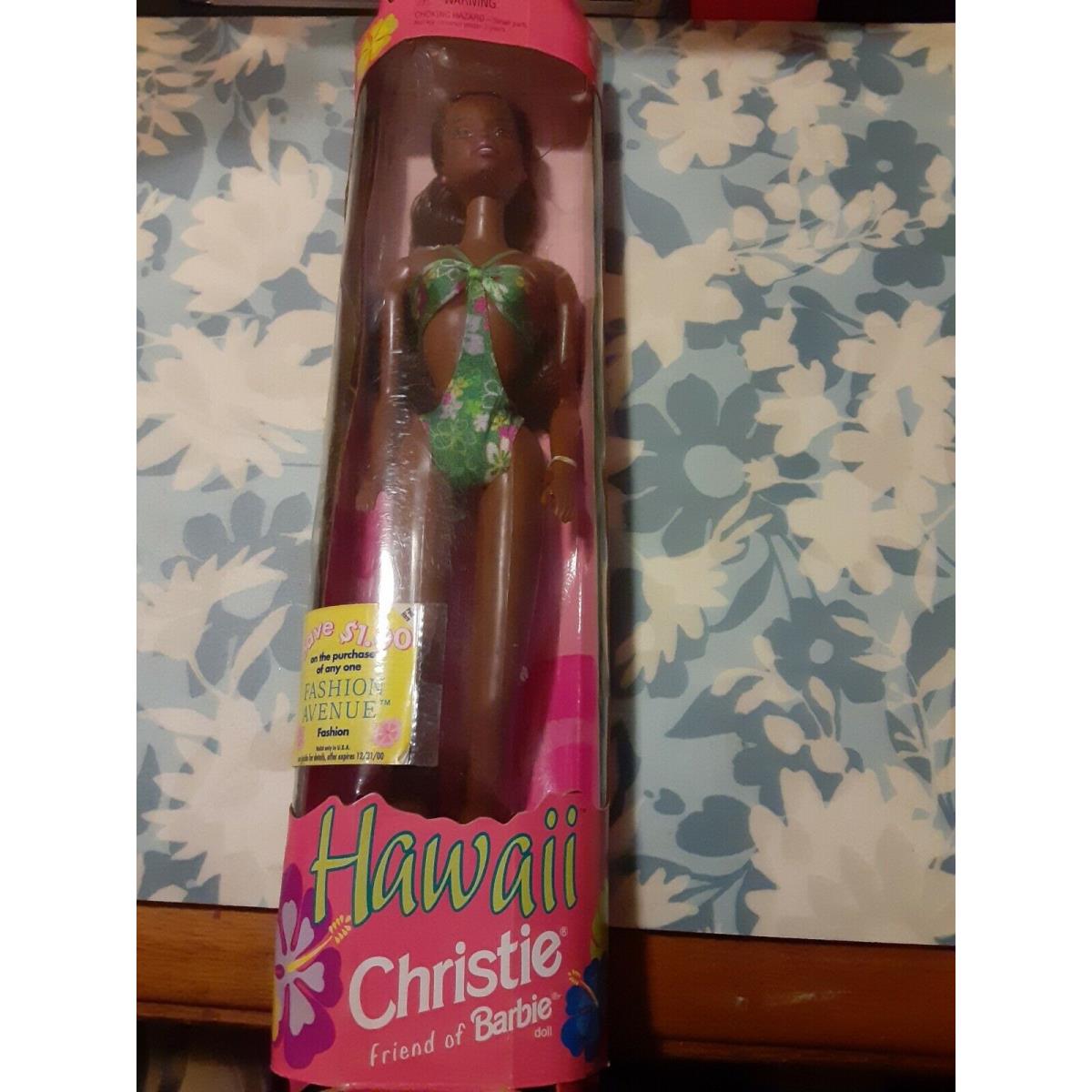 Barbie Hawaii Christie Doll 24615 1999 Mattel African American Vintage