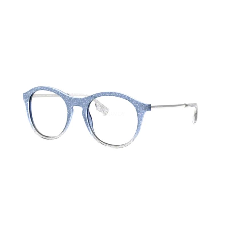 Burberry Eyeglasses BE 2287 3772 Top Glitter ON Gradient W/ Demo Lens 48 MM