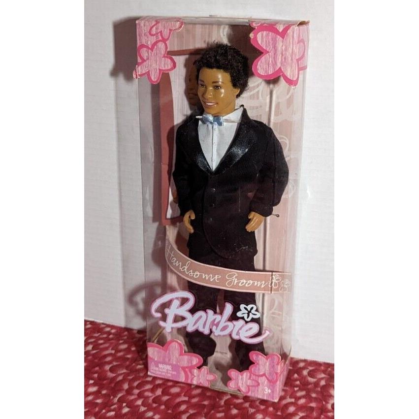 2004 Mattel Barbie Handsome Groom African American 11.5 Doll