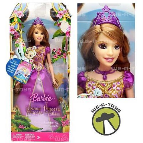 Barbie as The Island Princess Luciana Doll Mattel 2007 L3130 Nrfp