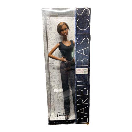 Mattel Barbie Collector Black Label Black Barbie Doll Model No. 08 2010