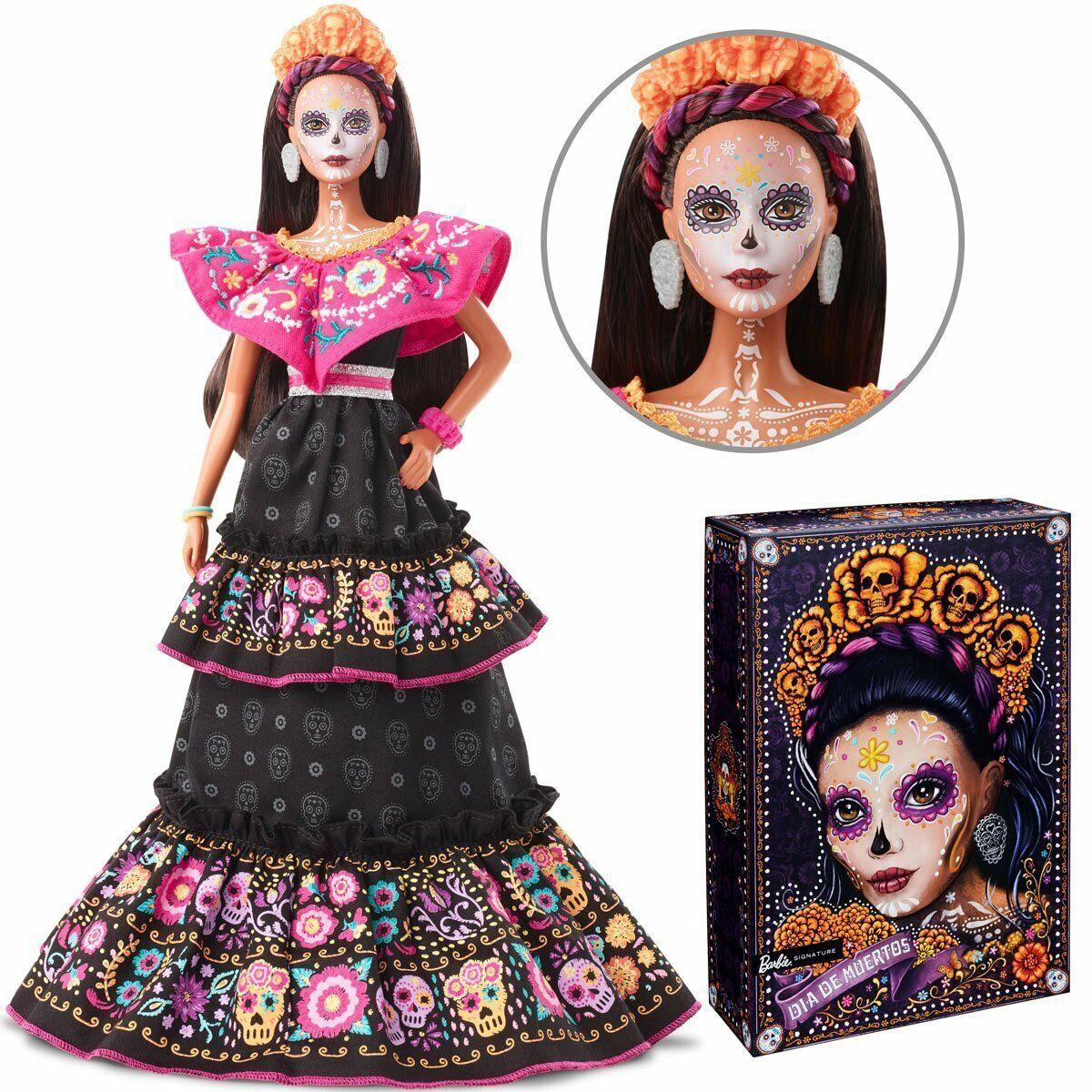 Mattel Barbie Dia De Los Muertos Doll Day Of The Dead Barbie