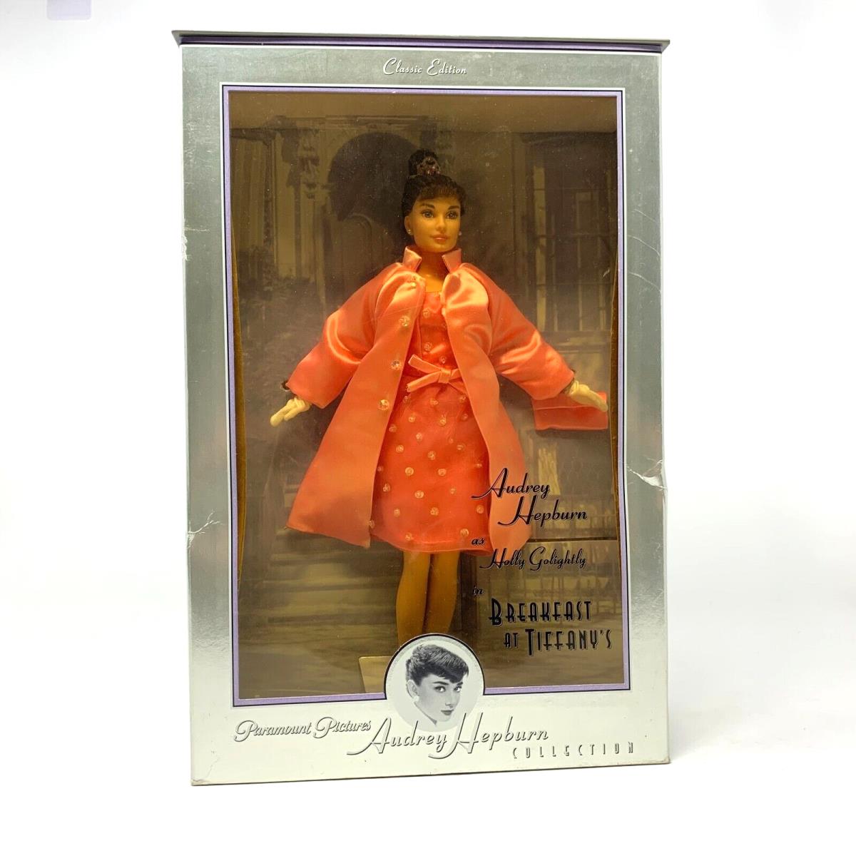 Mattel Audrey Hepburn Collection Doll Breakfast at Tiffany s 1998 Pink Princess