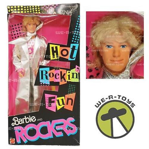 Barbie and The Rockers Ken Doll 1986 Mattel 3131 Nrfb