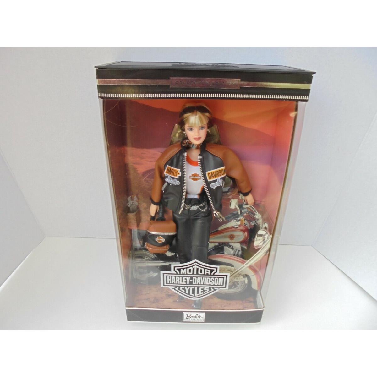 1999 Harley-davidson Motorcycle Barbie Doll Collector Edition