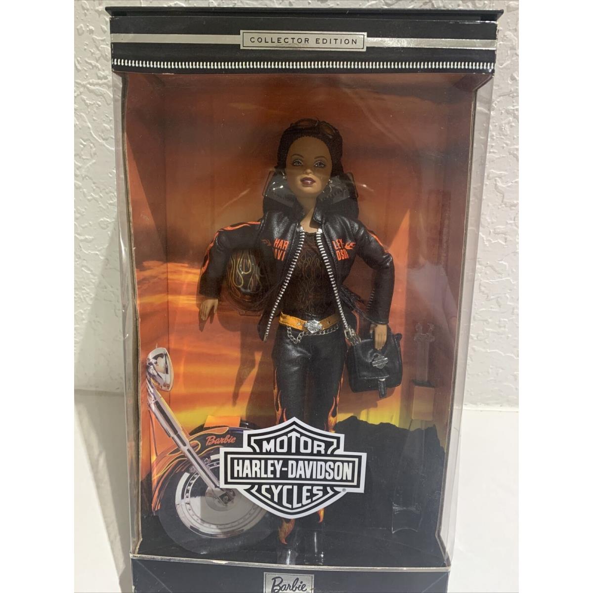 Harley Davidson African American Barbie 2000 Collector Edition Mattel 29208