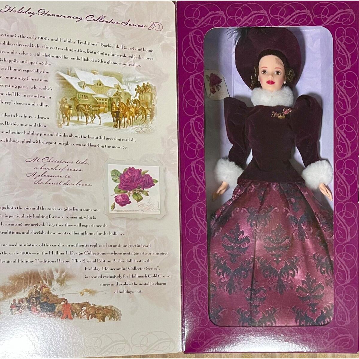 Barbie Hallmark: Holiday Traditions Homecoming Series 1996 17094 Nrfb