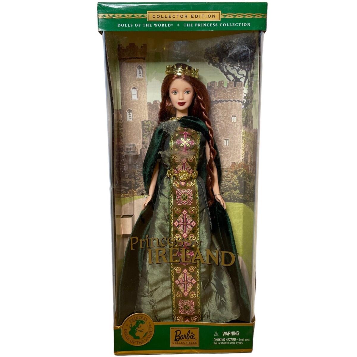 Barbie Princess of Ireland Dolls of The World Princess Collection 2001