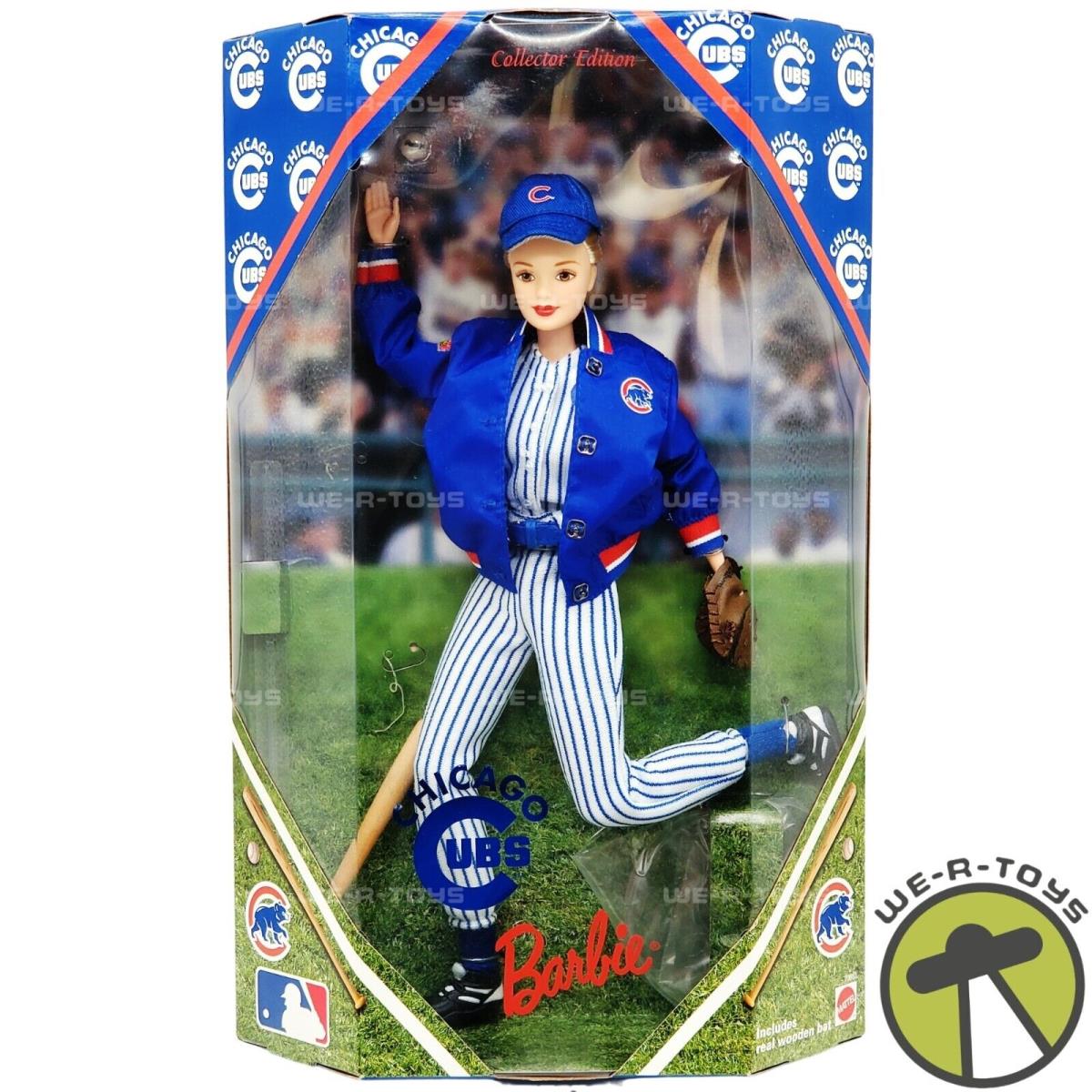Chicago Cubs Barbie Doll Collector Edition 1999 Mattel 23883 Nrfb