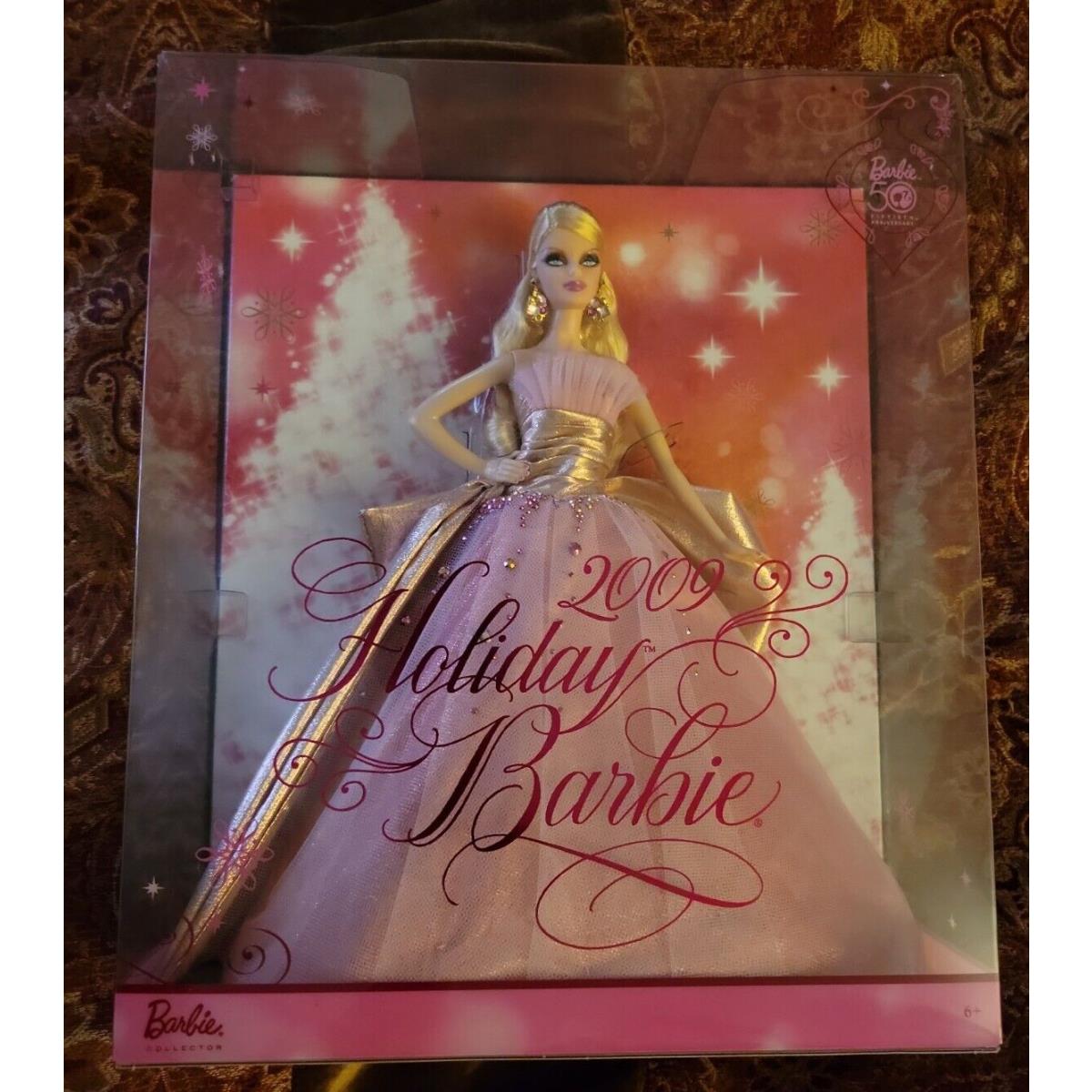 2009 Mattel Holiday Barbie 50th Anniversary