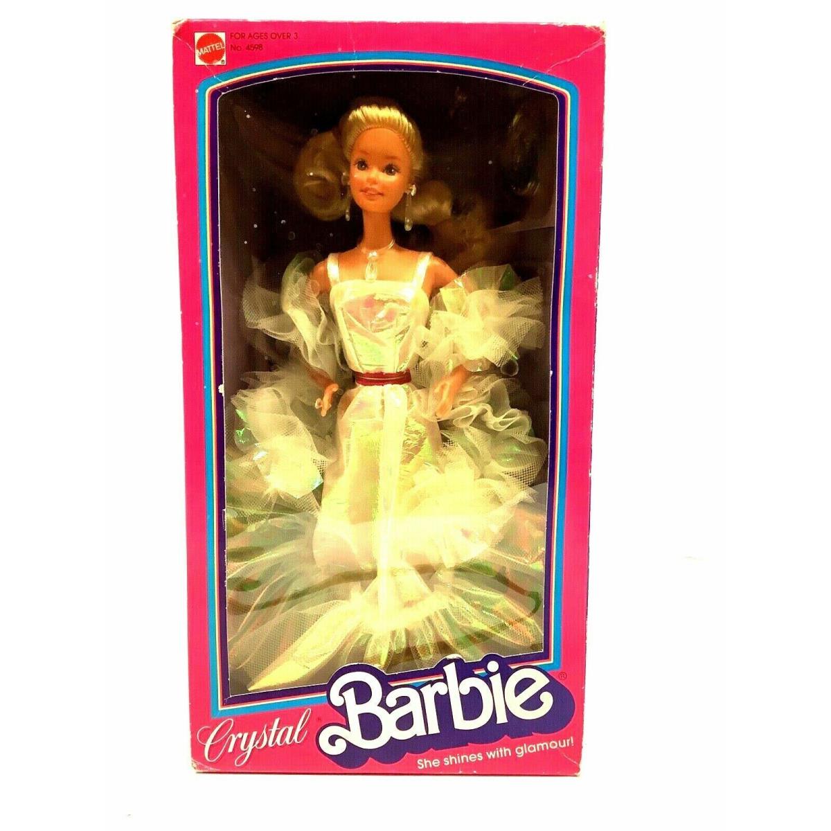 Mattel Crystal Barbie - She Shines with Glamour 1983 No 4598