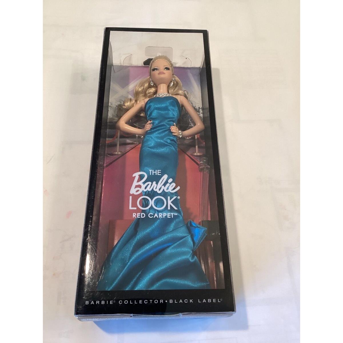 The Barbie Look Red Carpet. Mattel BVJ54 2013. Doll Blue Dress Necklace