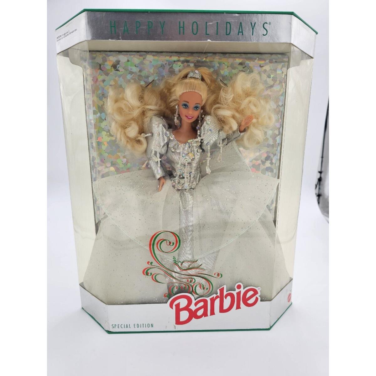 Collectible 1992 Mattel Happy Holidays Barbie Special Edition Nrfb 1429