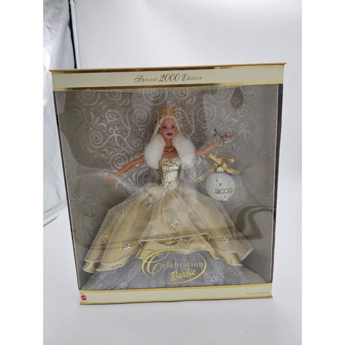 Holiday Celebration Special Edition 2000 Barbie Doll Gold Millennium Barbie