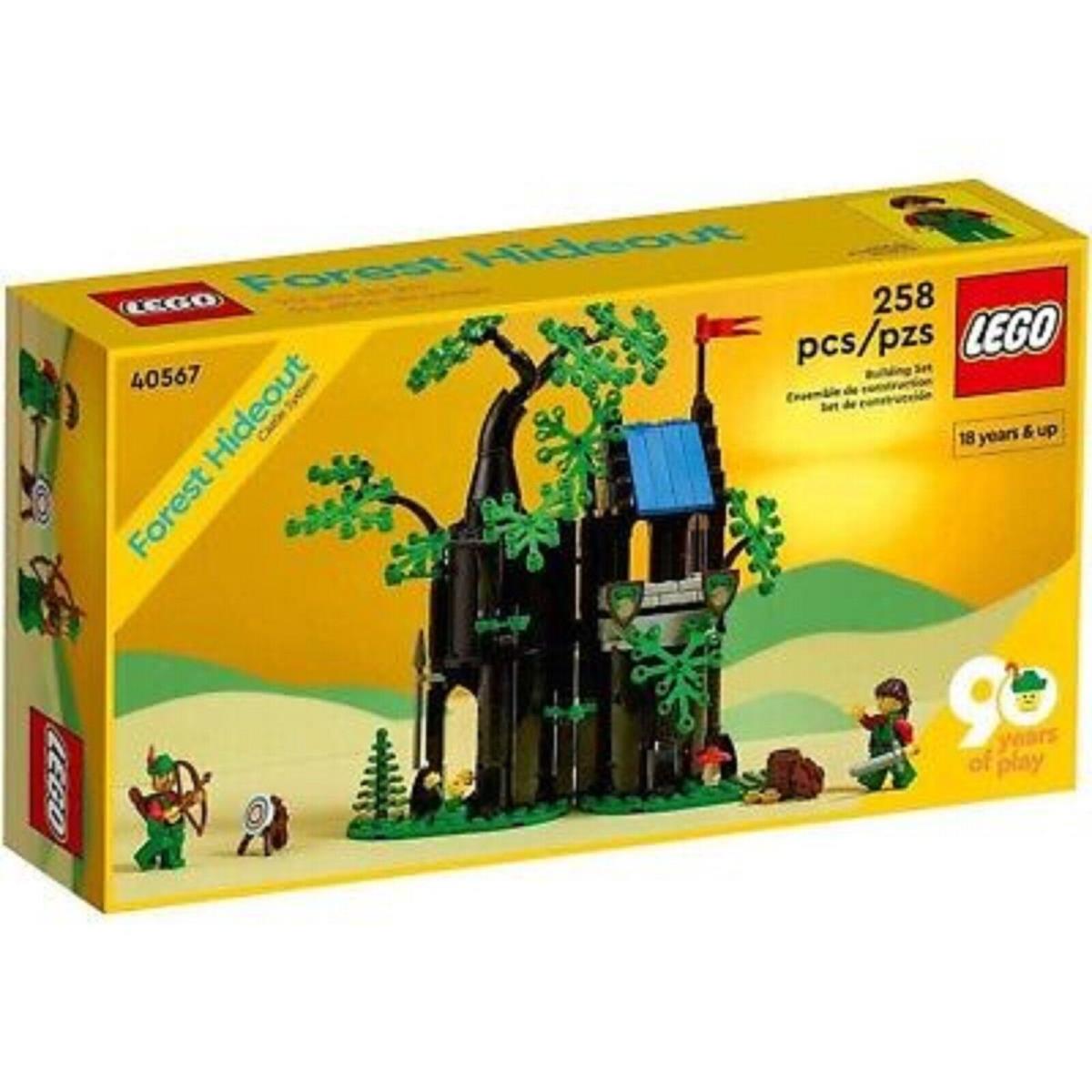 Lego Forest Hideout Castle System 40567 258 Pcs. 90 Years