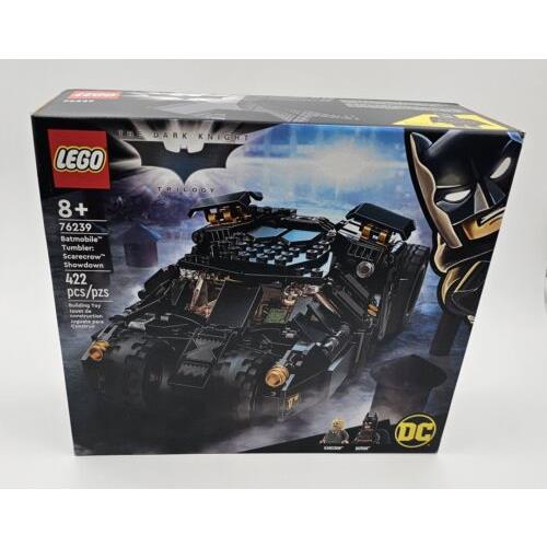 and Lego Batmobile Tumbler: Scarecrow Showdown Set 76239 Building Kit