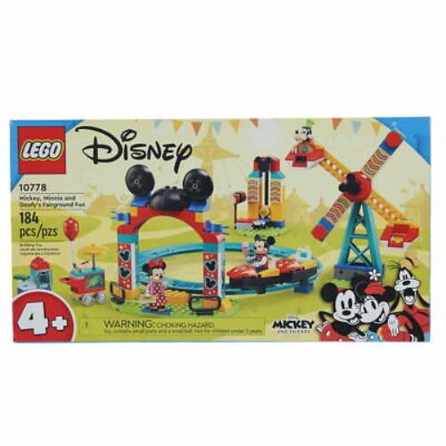 Lego Mickey Minnie and Goofy s Fairground Fun Building Kit 10778 184 Pieces