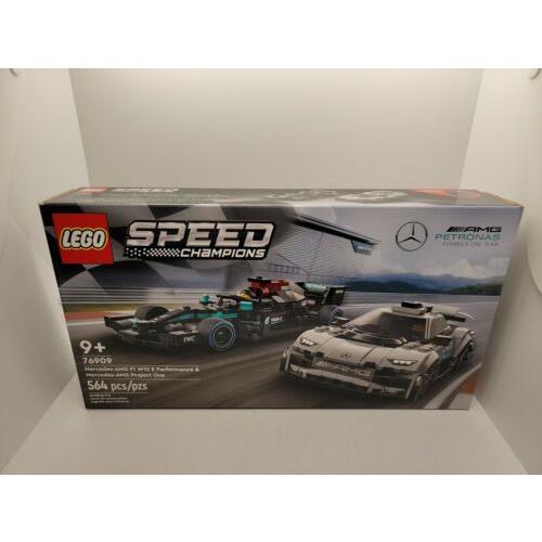 Lego 76909 Speed Champions Amg Mercedes IN Hand Ready TO Ship