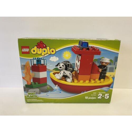 Lego Duplo: Fire Boat 10591 . Retired Set. 2015. New/unopened