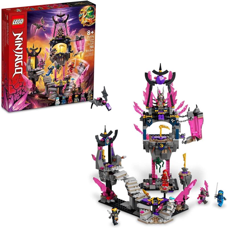 Lego Ninjago The Crystal King Temple Action Playset 71771 Buildable Ninja Toy