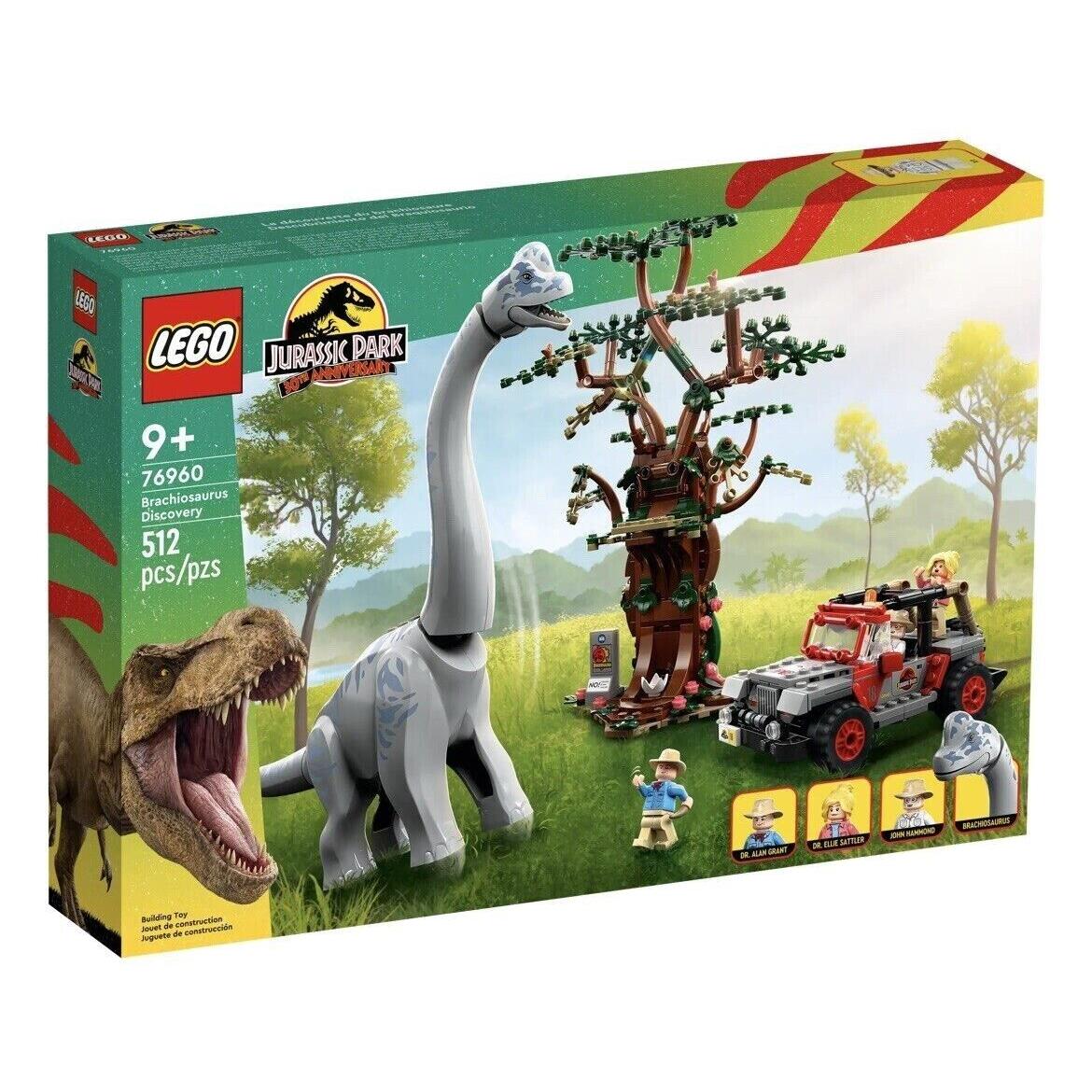 Lego 76960 Jurassic World Brachiosaurus Discovery IN Stock Ship Now
