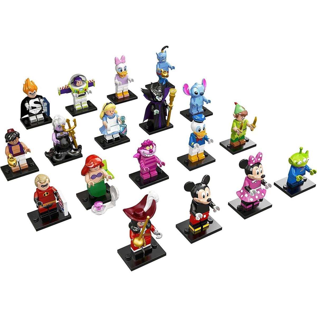Lego Disney Series 1 Collectible Minifigure Series - Complete Set of 18 71012