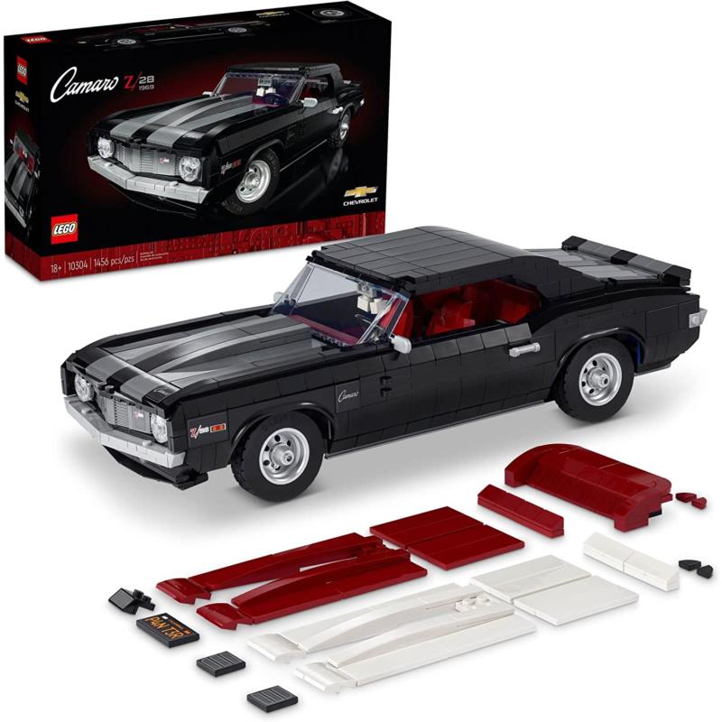 Lego Chevrolet Camaro Z28 10304 Building Set 1 458 Pieces For Adults Gift