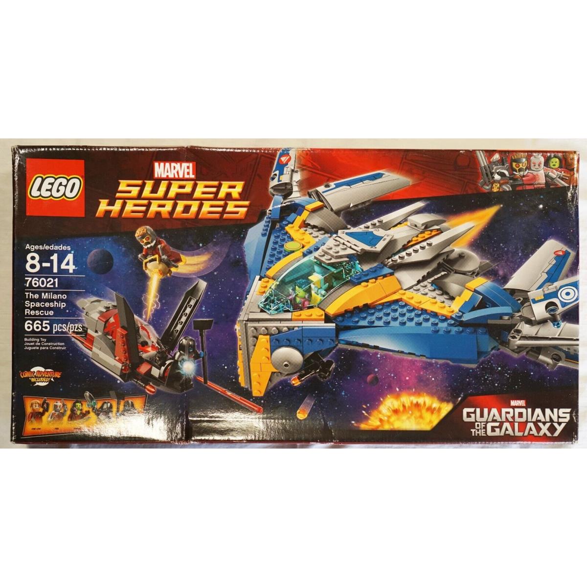 Lego Guardians of The Galaxy The Milano Spaceship Rescue Set 70621