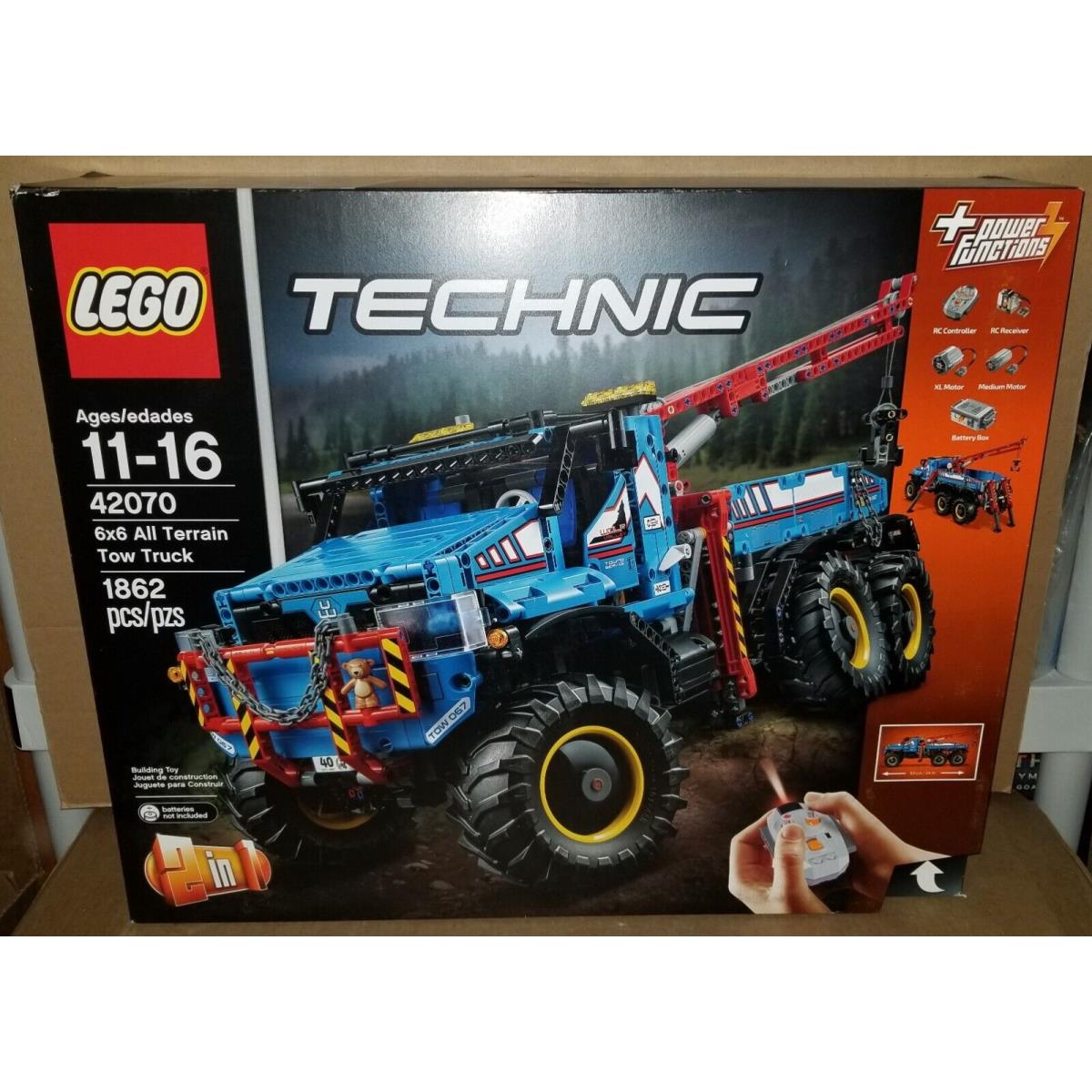 Lego Technic 6x6 All Terrain Tow Truck 42070