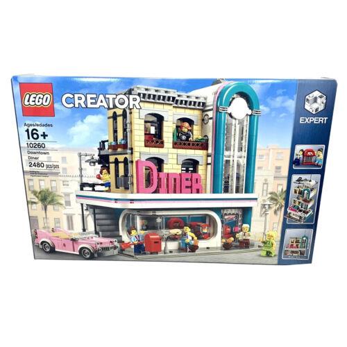 Lego Creator Expert 10260 Downtown Diner Retired 2018