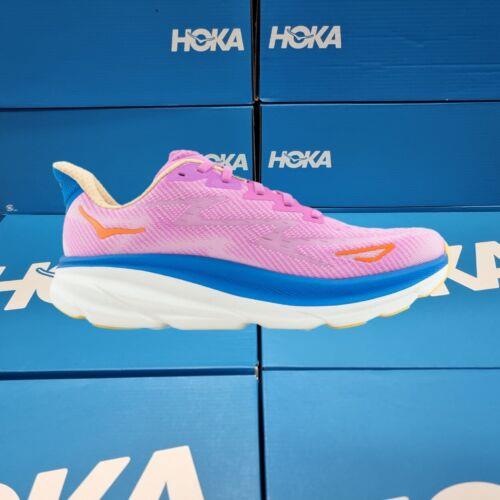 Hoka One One Clifton 9 Wide (d) One One Clifton 9 Wide D 1132211/CSLC Women`s Running Shoes