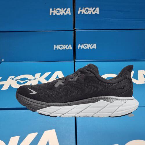 Hoka One One Arahi 6 Wide (2E) One One Arahi 6 Wide 2E 1123196/BWHT Stability Men`s Running Shoes