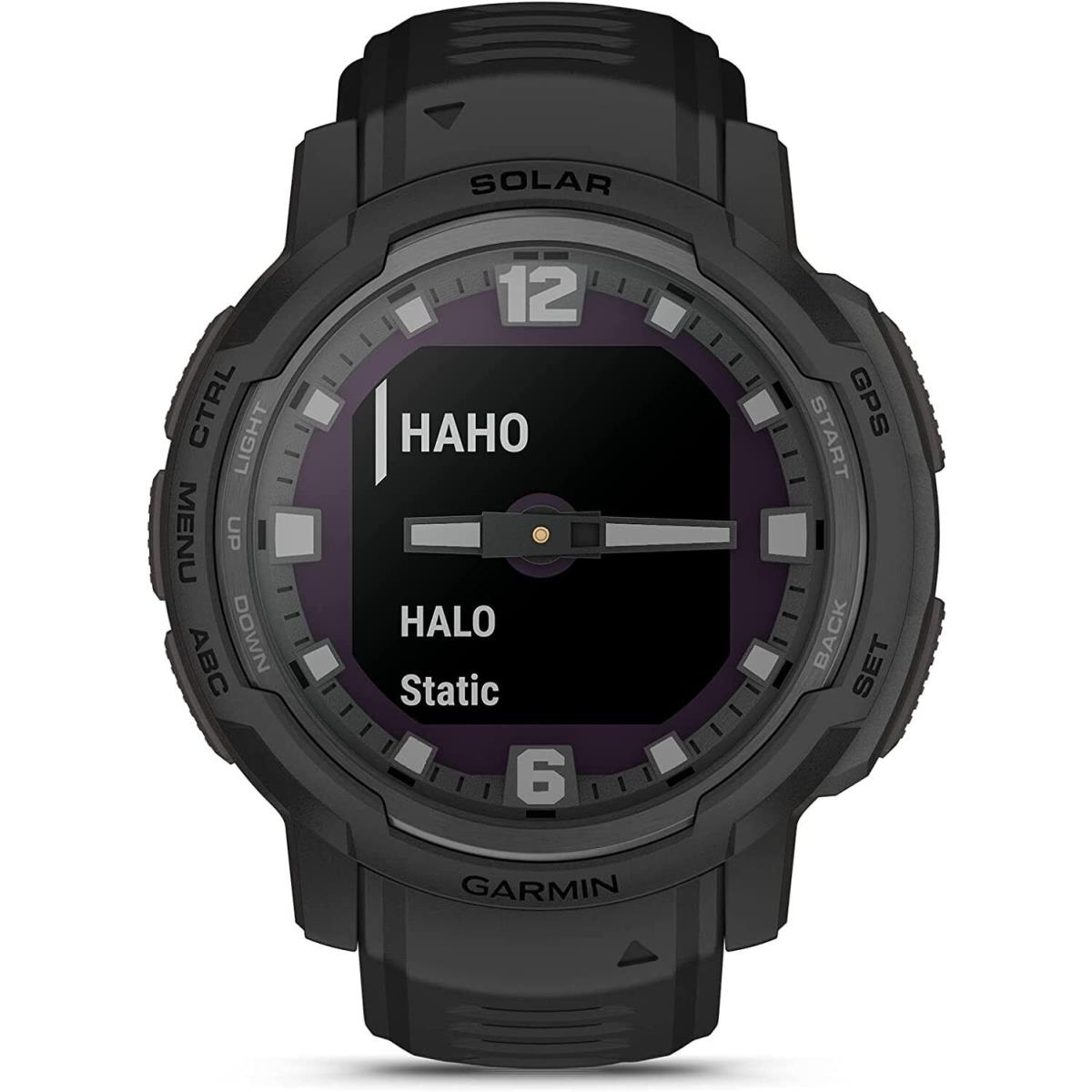 Instinct Crossover Hybrid Gps Smartwatch - Standard Solar or Tactical Black by Garmin