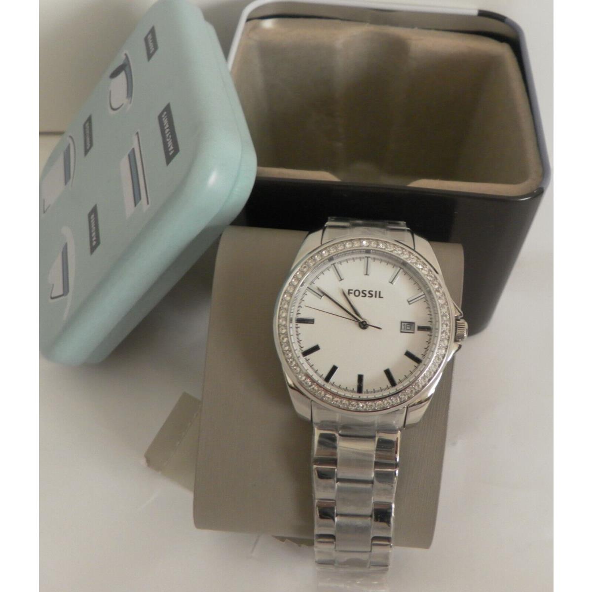 Fossil BQ3188 Womens Stainless Steel Analog Watch